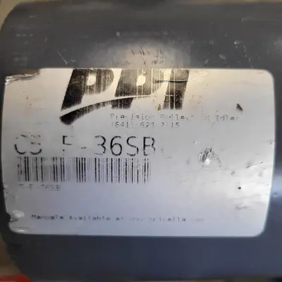 USED PPI PPI PRECISION PULLEY IDLER C5 5-36SB CONVEYOR IDLER