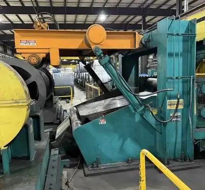 1995 HERR VOSS 74" x 0.500" x 60,000# Cut to Length Line | Levy Recovery Group (5)