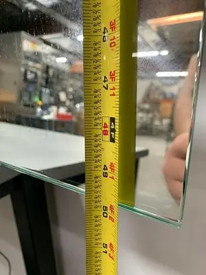 USED AUTHENTIC TREVOR SCHERR DESIGN 67" X 50" MIRROR