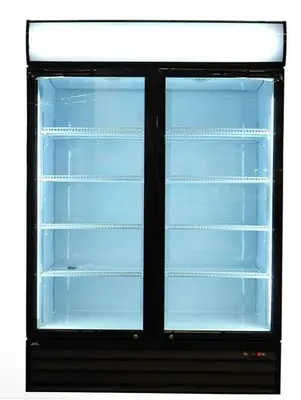 Commercial 54" 2 Door Merchandiser Refrigerator 43 cu. ft. - Scratch & Dent Model: KPR-49BG -SEE VIDEO