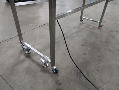 SS Incline Plastic Belt Conveyor