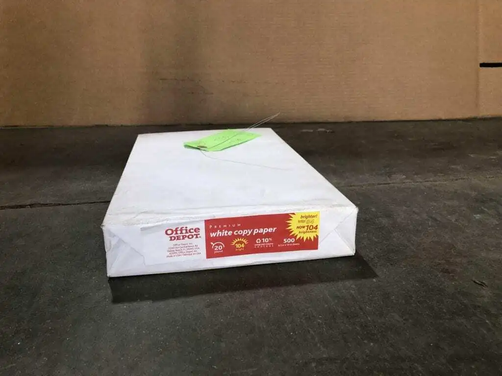 Office Depot 8.5″ X 14″ Legal Copy Paper ; White -Ream of 500 Sheets NEW