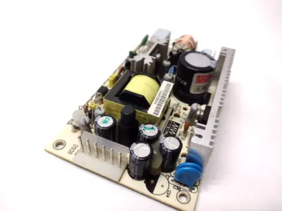 USED MEAN WELL POWER SUPPLY CIRCUIT BOARD