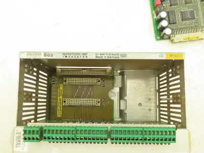 Bosch GG3 1070075100-207 Rack 7 Place W/4 Cards Profibus Module 3-24VDC Modules