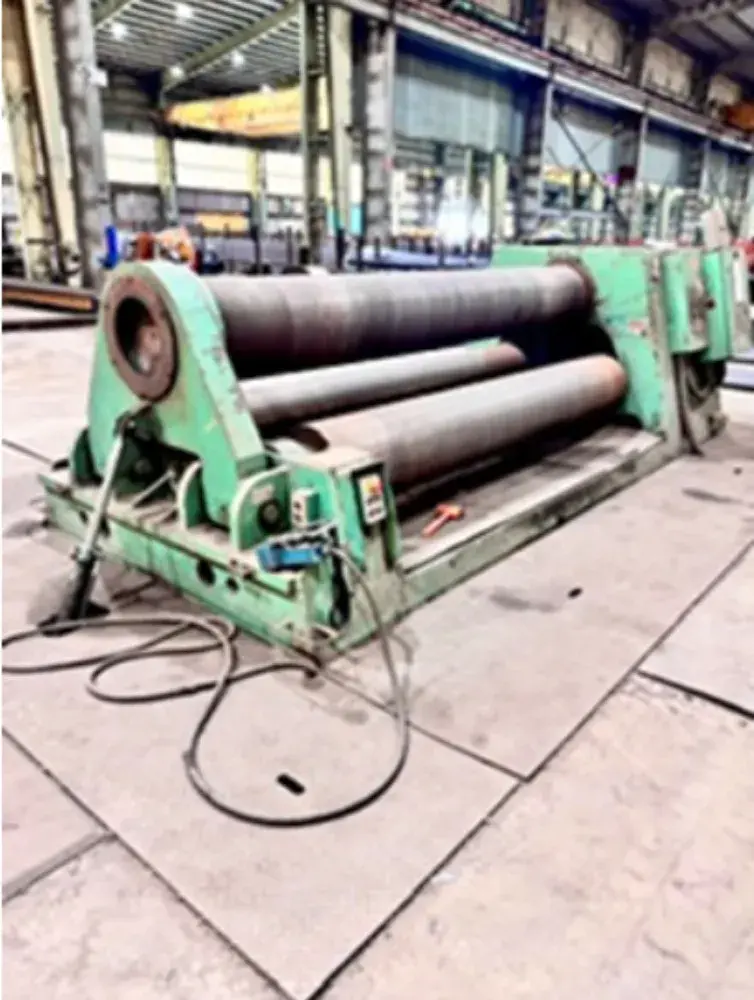 Used ROUNDO PS460 Plate Bending Rolls including Pinch Ohio US | HGR 24 #1271799