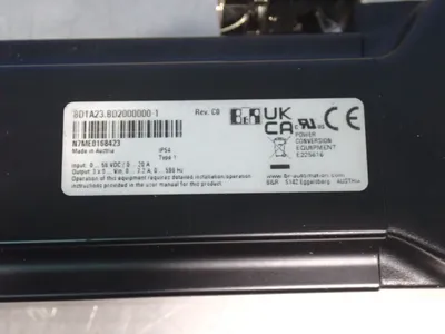 Used B&R INDUSTRIAL AUTOMATION 8D1A23.BD20000001 Motors (misc) Ohio US | HGR 24 #1128446