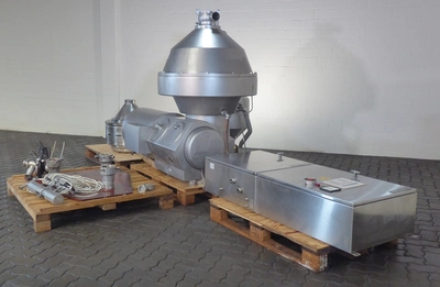 Alfa-Laval BBRPX 714 HGV-34C bacteria separator, 316SS.