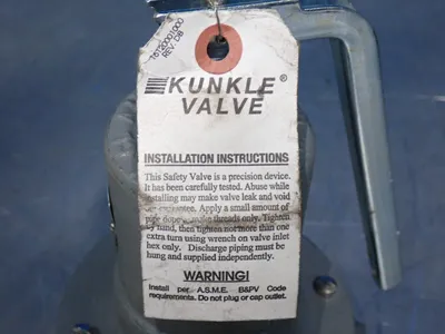 Used KUNKLE VALVE 0537G01HM Pumps Ohio US | HGR 24 #1132738