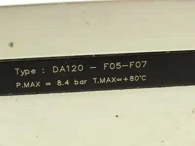 Omal DA120-F05-F07 Pneumatic Valve Actuator 121psi Double Acting