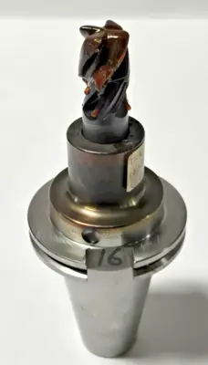 Solid Carbide End Mill 1" Shank CAT50 CNC Tool Holder Shrink Fit