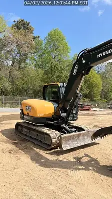 Used 2024 HYUNDAI HX85A Crawler Excavators South Carolina US | National Equipment Dealers #1422349