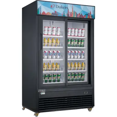 New | in-Stock Dukers _UNKNOWN_ Display Refrigerators Illinois US | Falcon Restaurant Supply #1376865