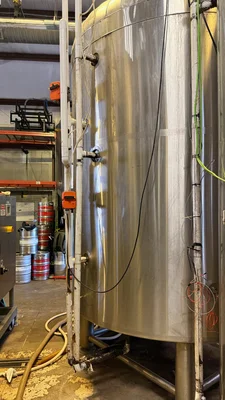 60 BBL (1,860 Gallon) Jacketed Brite Tank