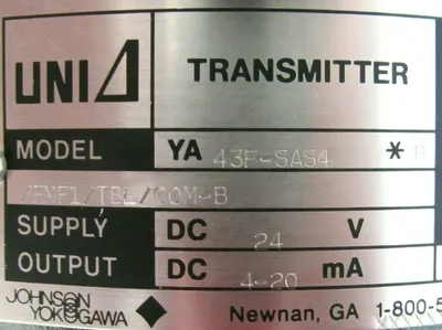 NEW YOKOGAWA YA43F-SAS4 PRESSURE TRANSMITTER YA43F-SAS4/FMF1/TBL/COM-B YA43FSAS4
