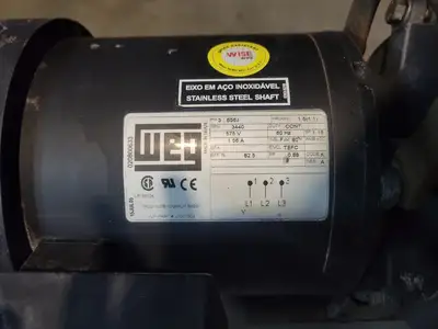 Used WEG JT001502 Motors (misc) British Columbia CA | Lenmark #246432