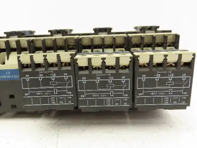 Telemecanique Contactor Rail Terminals 575V 7.5HP 25A 3 PH Lot of 5