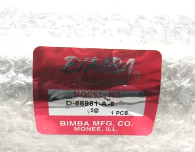 NEW BIMBA D-88981-A-8 CYLINDER D88981A8