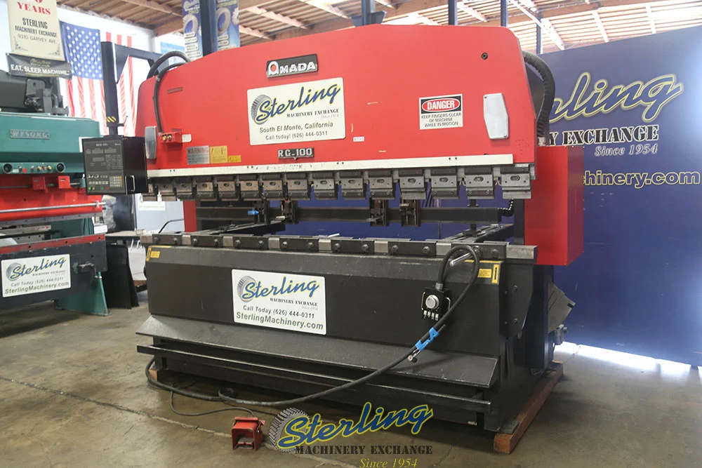 Used AMADA RG-100 Press Brakes California US | Sterling Machinery Exchange #1465715
