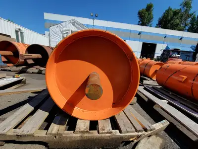 22.5" Diameter Chain Driven Conveyor Pulley