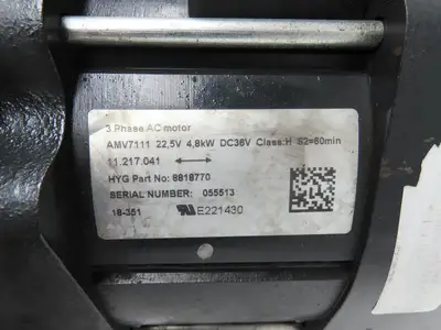Yale 8818770 Forklift Front Right Drive Axle & Motor 5-Lug Off ERP035VTN36TE084