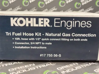Kohler Engines 17 755 56-S CH395 Tri Fuel Hose Kit - Natural Gas Connection New NIB