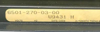 REFURBISHED ATC 6501-260-16-00 POWER SUPPLY 6501-271-03-00