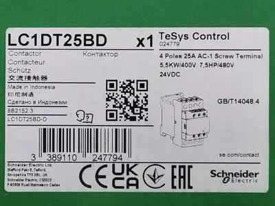 NEW SCHNEIDER ELECTRIC LC1DT25BD