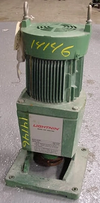 USED MIXING EQUIPMENT PED LIGHTNIN MIXER LIGHTNIN MIXER