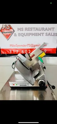 2017 Bizerba GSP-H Manual Gravity Feed Deli Slicer Fully Refurbished Tested & Working