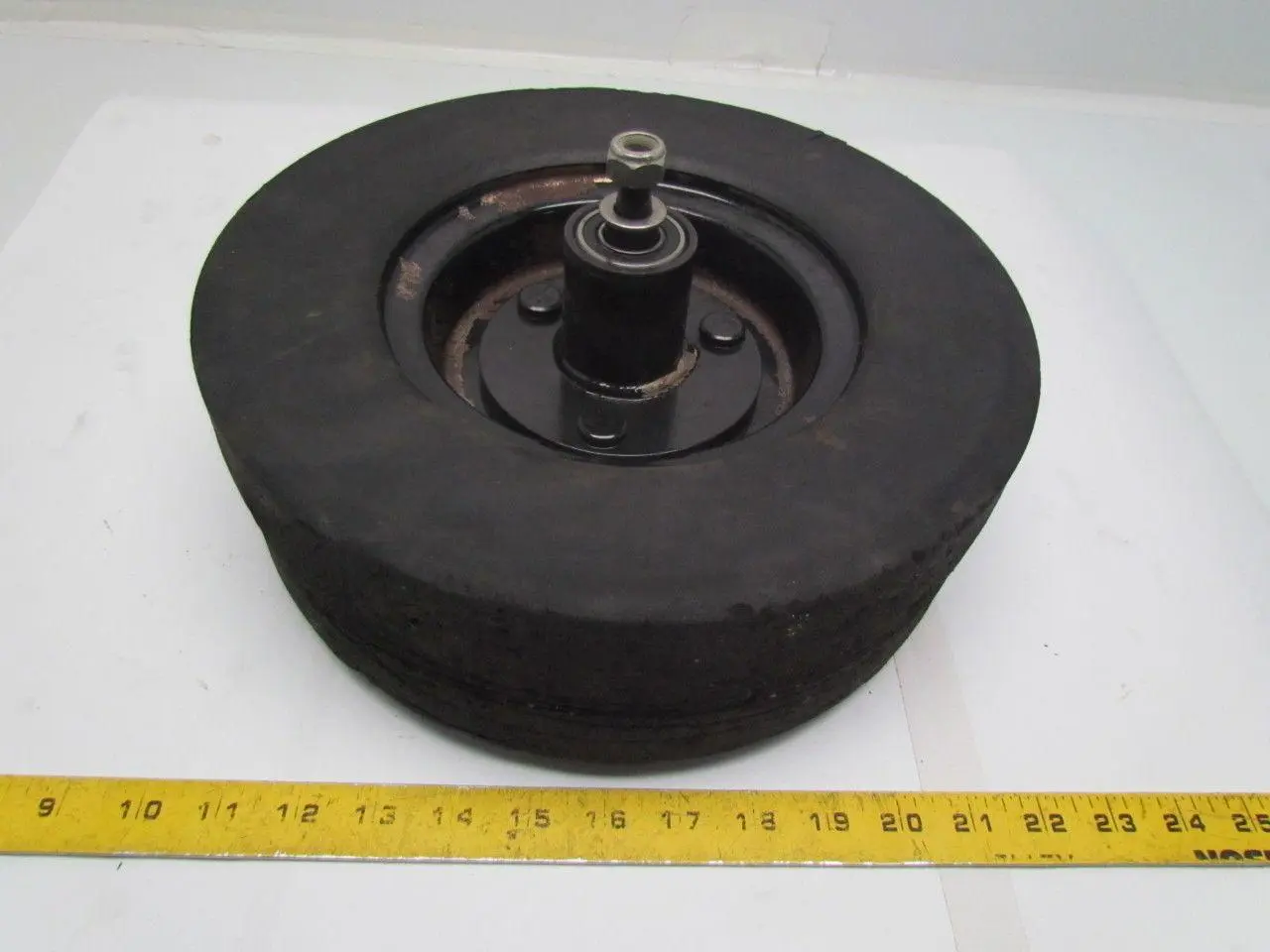 Tennant 7200 Solid Tire Assembly W/3 Bolt Hub 11-5/8 Dia X 3-3/4" wide