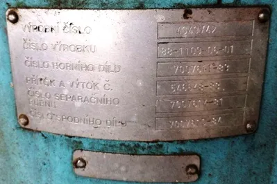 Alfa-Laval CHPX 407 SGP-35 CEFGP-50 clarifier centrifuge, 316SS.