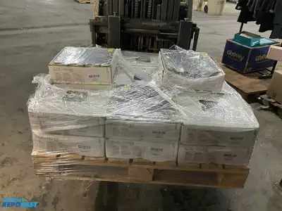 Pallet of 20 cases of Ellis + Fisher® Ariel Nero Marquina 12 x 12 Polished Porcelain Hexagon...