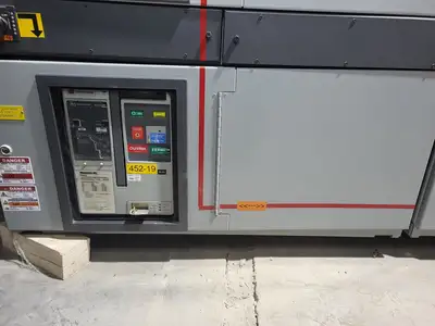Low Voltage PDC / Switchgear Section, (2) 4000A & (5) 1200A Cutler-Hammer Magnum DS Breakers, 600V 3PH