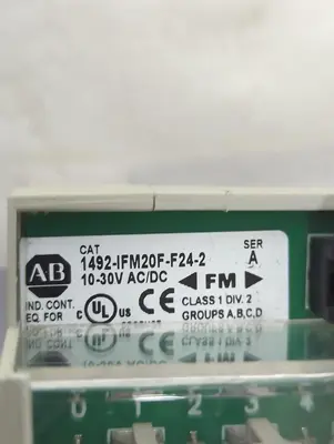 Used ALLEN-BRADLEY 1492-IFM20F-F24-2 Industrial Controls Ohio US | Surplus Asset Holdings #1412775
