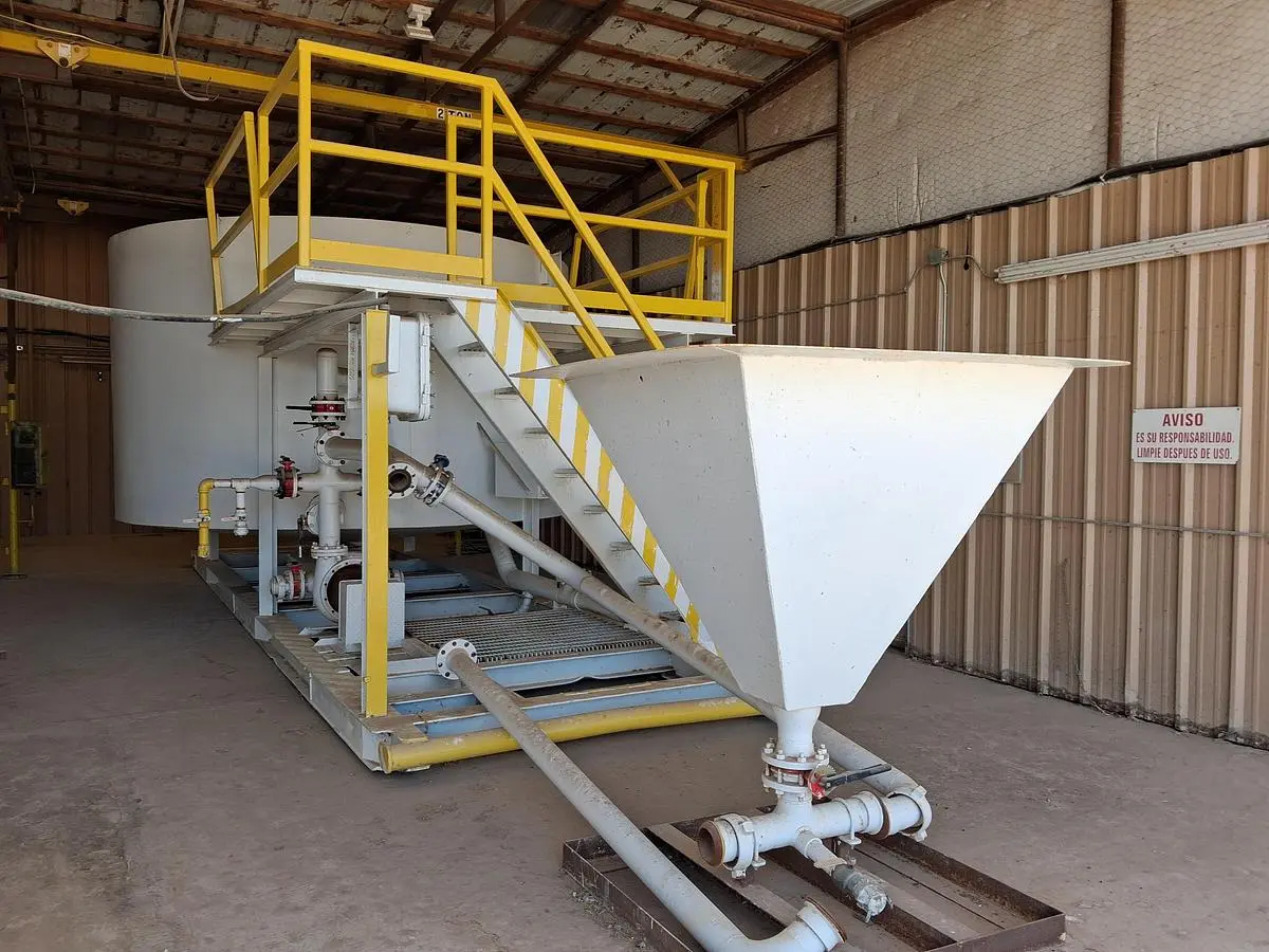 Turnkey 600BBL Blending System — Skid Mounted, Multi-tank Setup, Professionally Built, Used - Sold As-is