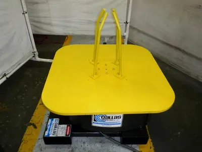 4,000 LB. DALLAS MODEL DPU-4000#X48 PALLET TYPE UNCOILER