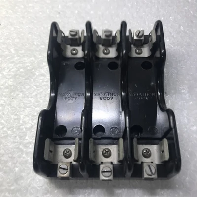 *Used Marathon 4100031 6F03A2B 1- (2)-Pole 2 -(3)-pole Fuseholder #assorted No’s