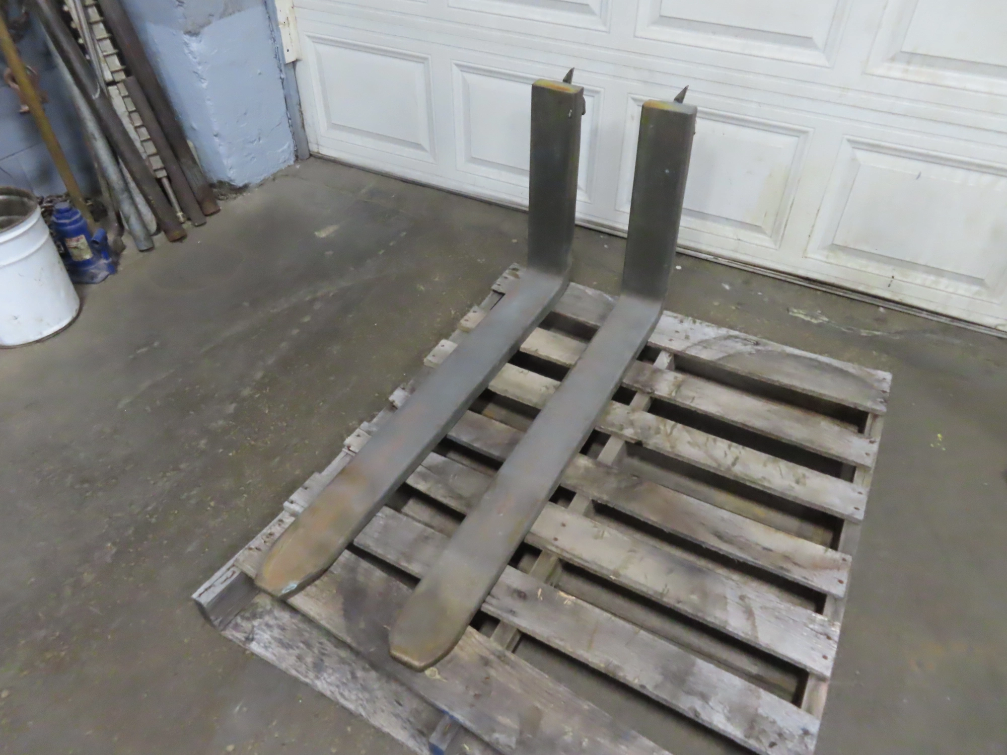 Spark Proof Brass Covered Forks for EX Fork Lift Truck, 4" wide x 42" long