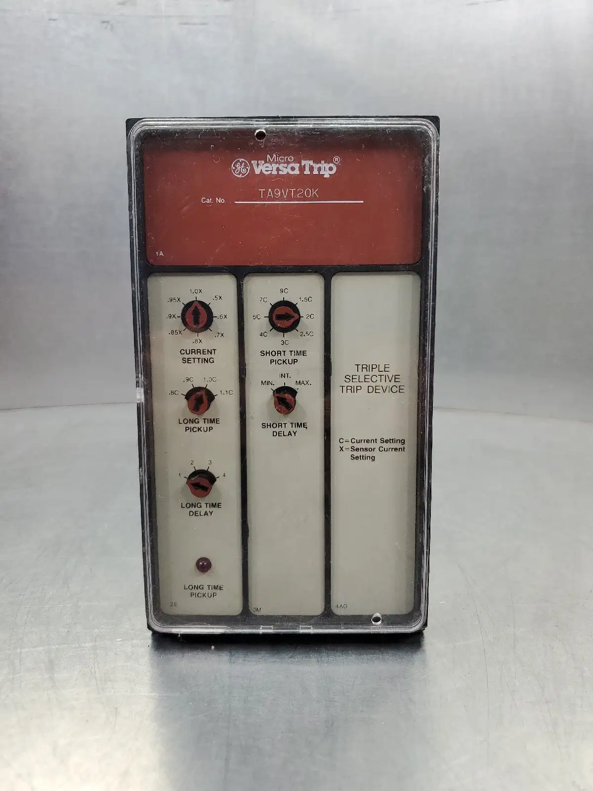 USED GENERAL ELECTRIC Micro VersaTrip TA9VT20K