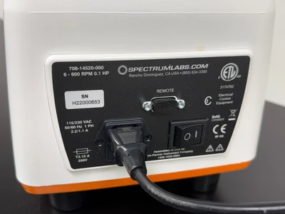 Used Spectrum Labs 708-14520-000 Pumps (peristaltic) Missouri US | BioLabTek #1272097