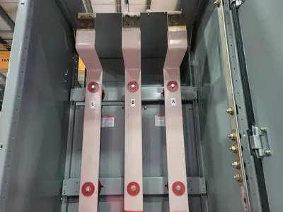 1200A 4160V Switchgear, Main Breaker & Tie Breaker w/ 2 Auxiliary Units