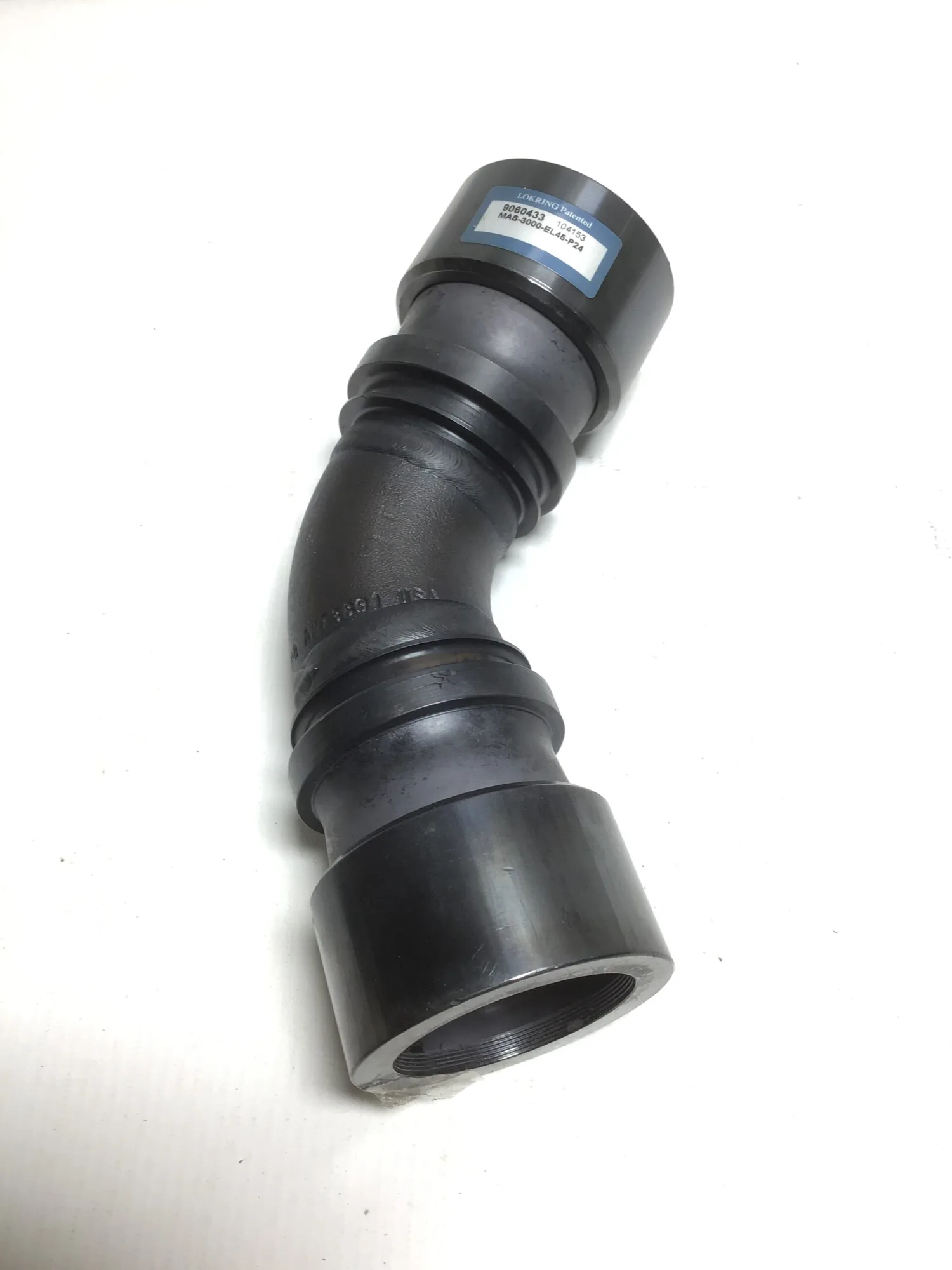 LOKRING 9060433 1-1/2″ MAS-3000-EL45-P24 CARBON STEEL ELBOW