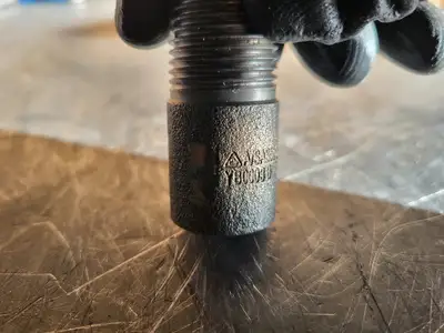 Threaded Round Head Plug 20mm Dia. Carbon Steel