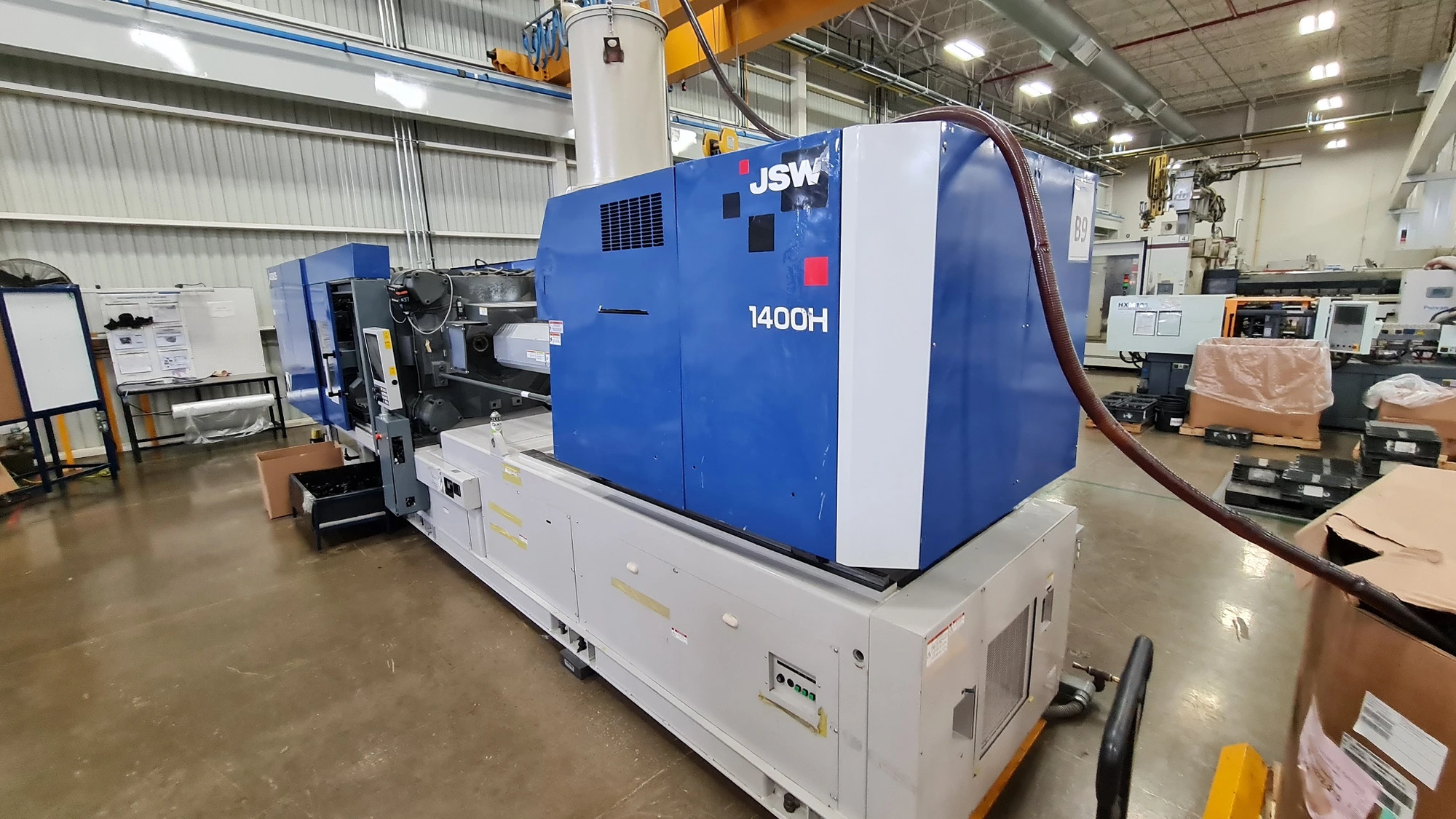 USED 2020 JSW J450DS-1400H ELECTRIC INJECTION MOLDING MACHINE