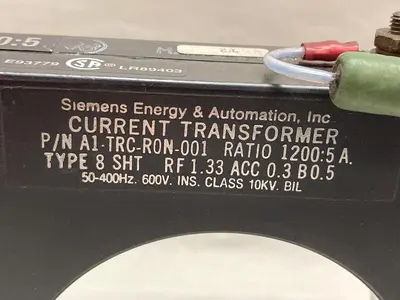 New | in-Stock SIEMENS A1-TRC-RON-001 Miscellaneous Equipment (Electrical & Power) | Surplus Asset Holdings #1195387
