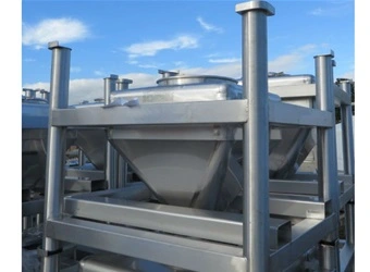 Used TOTE TOTE INC 10 CFT BIN Dish & Cone Bottom Tanks New York US | Michael Benalt Inc #1274219