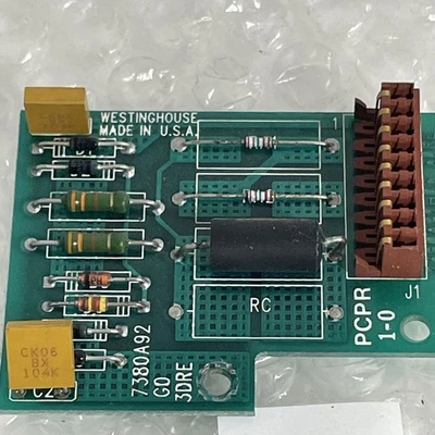 USED Westinghouse 7380A92 GO 3DRE