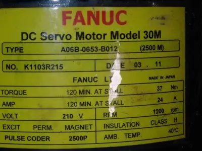 USED FANUC A06B0653B012