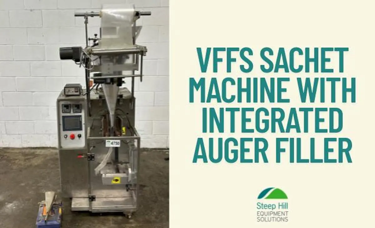 Vertical Form Fill Sachet Machine with Auger Filler
