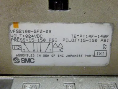 USED SMC VFS2100-5FZ-02